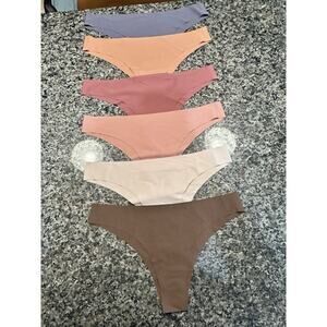 7 Pack No Lines Cheeky Bikini Underwear Size L NEW